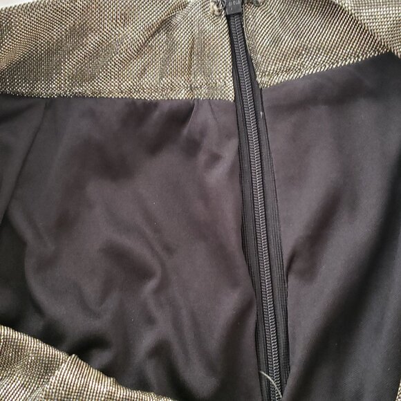 Gold Pleated Star Shine Midi Skirt [Lulu’s] [Size M] - Picture 3 of 5